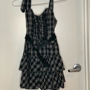 Bebe gingham dress